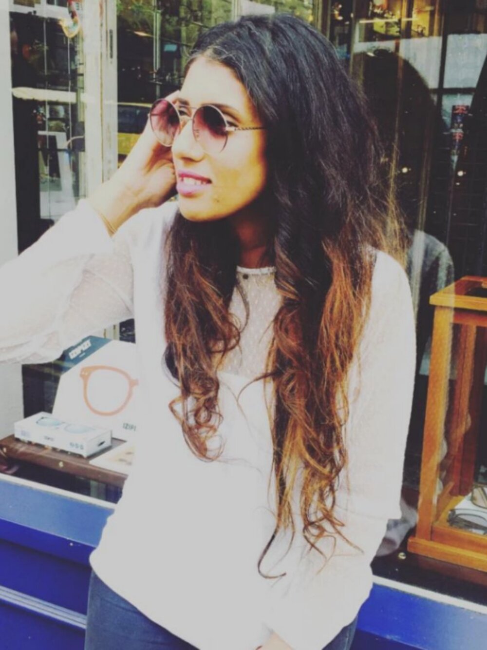 OLIVER PEOPLES NICKOL Sun in Lilac Dark Ombre Gradient MSRP$500 Rare Color